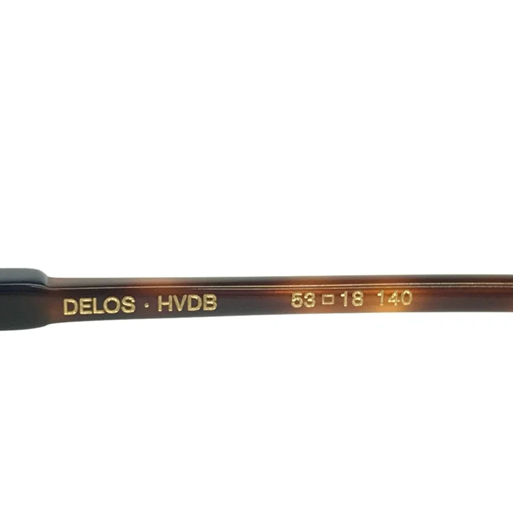 Etnia Barcelona Sunglasses DELOS HVDB Havana Blue Frames w/ Gradient Blue Lenses